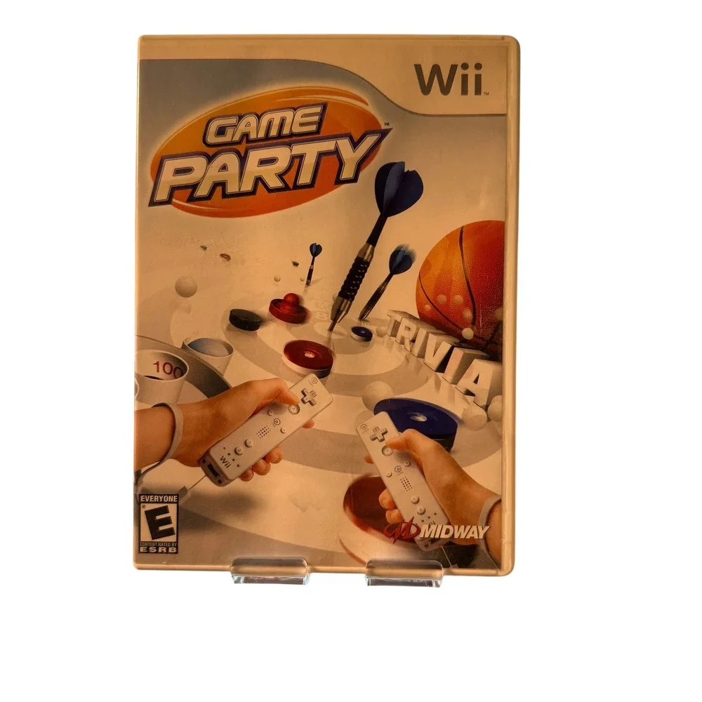 Game Party Nintendo Wii Midway 2007 Sports Compilation RVL-P-RGXE-USA CIB